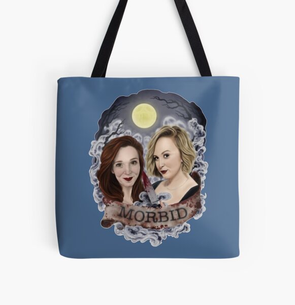 MORBID PODCAST All Over Print Tote Bag RB1506 product Offical Morbid Podcast Merch