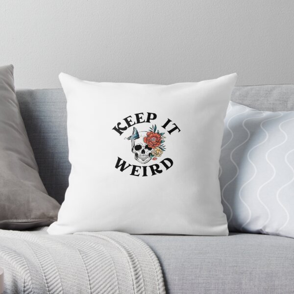 morbid podcast Throw Pillow RB1506 product Offical Morbid Podcast Merch