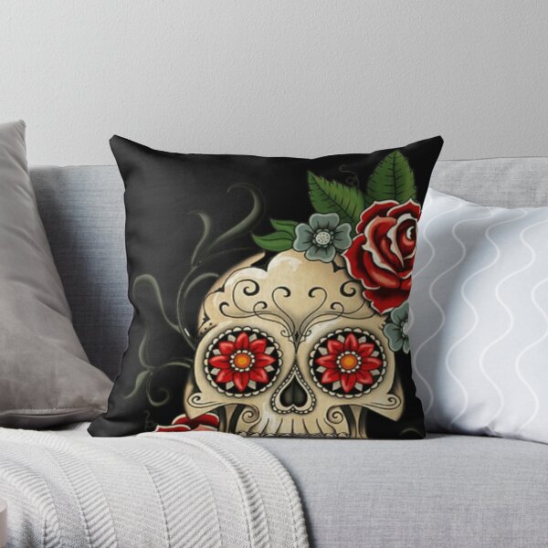  Morbid fresh air for the dead Throw Pillow RB1506 product Offical Morbid Podcast Merch