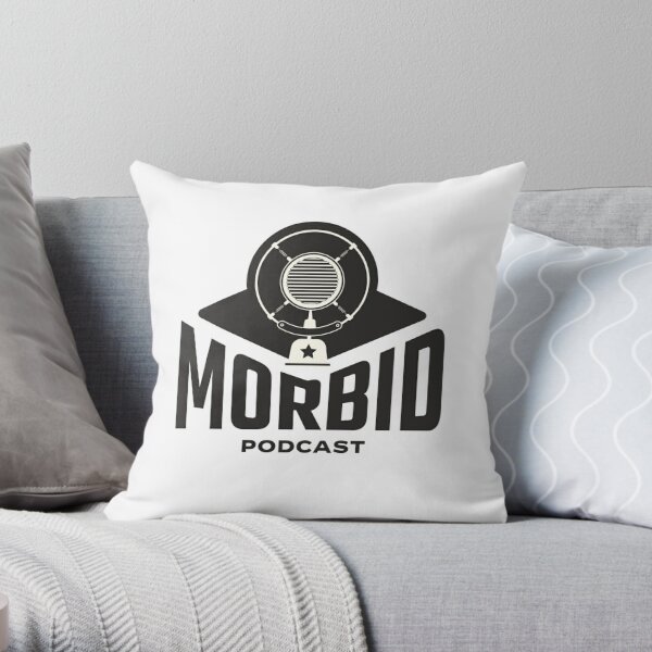 Morbid Podcast Throw Pillow RB1506 product Offical Morbid Podcast Merch