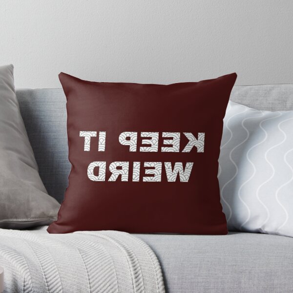 Morbid podcast               Throw Pillow RB1506 product Offical Morbid Podcast Merch
