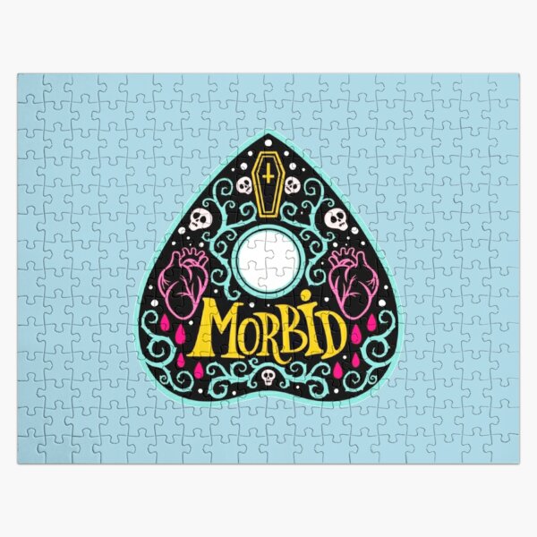 Morbid Podcast Ouija Planchette Jigsaw Puzzle RB1506 product Offical Morbid Podcast Merch